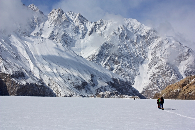 Зимний Памир. Фотоальбом. Часть 2. Долина Мургаба и Сарезское озеро (Путешествия, усойский завал, музкол, лыжный туризм, маи)
