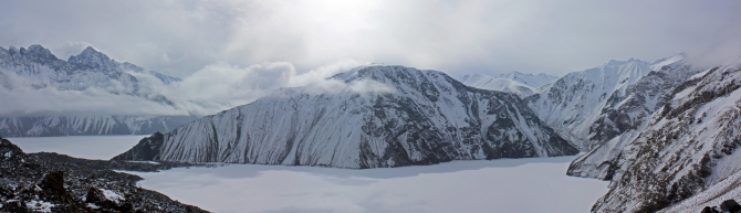 Зимний Памир. Фотоальбом. Часть 2. Долина Мургаба и Сарезское озеро (Путешествия, усойский завал, музкол, лыжный туризм, маи)