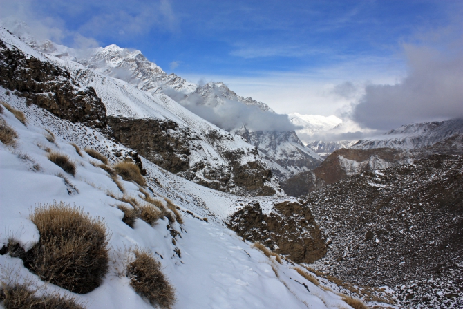Зимний Памир. Фотоальбом. Часть 2. Долина Мургаба и Сарезское озеро (Путешествия, усойский завал, музкол, лыжный туризм, маи)