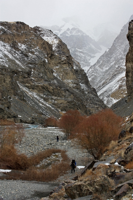 Зимний Памир. Фотоальбом. Часть 2. Долина Мургаба и Сарезское озеро (Путешествия, усойский завал, музкол, лыжный туризм, маи)