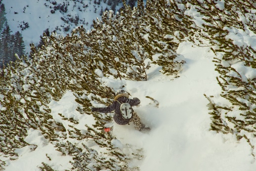 Фрирайд в Банско. (Бэккантри/Фрирайд, болгария, сноуборд, горные лыжи)