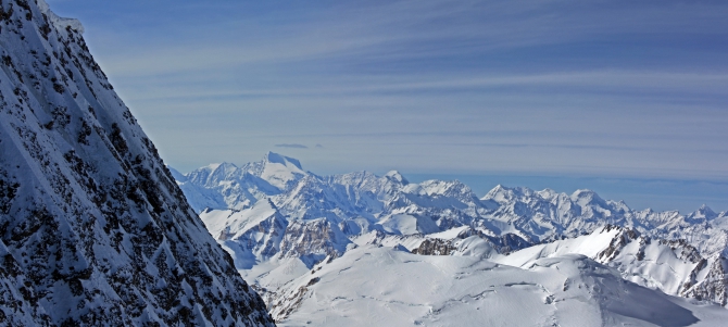Зимний Памир. Фотоальбом. Часть 3. Через горы Центрального Памира (Путешествия, ледник грум-гржимайло, абдукагор, ледник федченко, пик революции, лыжный туризм, маи)