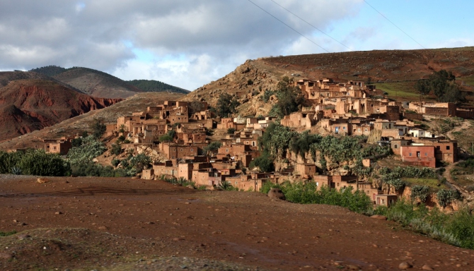 Скитур в Марокко. О лыжах, осликах и апельсинах... (Ски-тур)