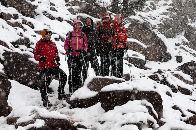 Скитур в Марокко. О лыжах, осликах и апельсинах... (Ски-тур)