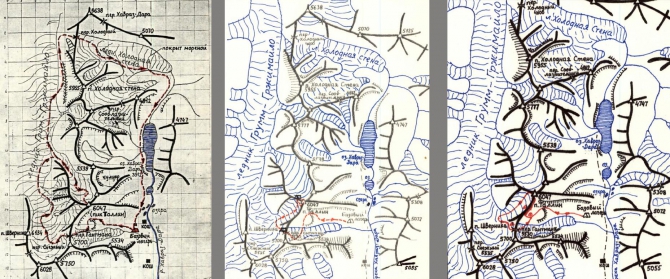 Шеститысячники Язгулемского хребта. (Альпинизм, язгулемский хребет, таблица вершин, шеститысячники памира)
