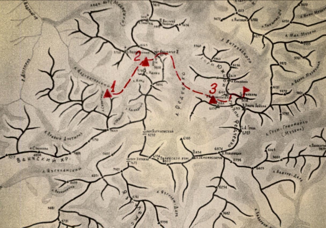 Шеститысячники Язгулемского хребта. (Альпинизм, язгулемский хребет, таблица вершин, шеститысячники памира)