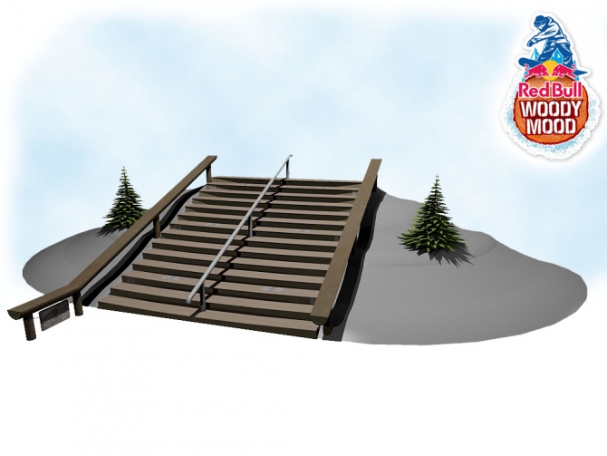 Red Bull Woody Mood на DC.KIROVSK.LAB 2011 (Горные лыжи/Сноуборд, парки, нью скул)