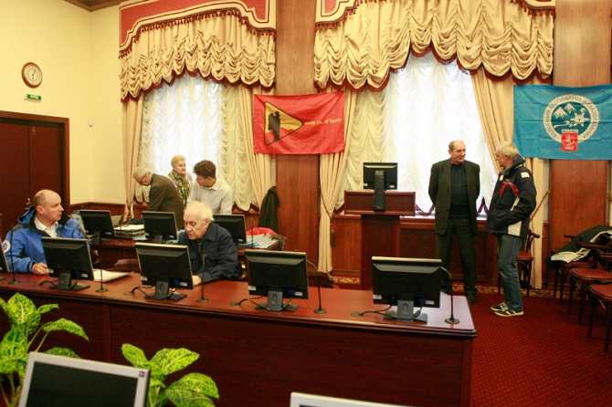 Отчетно-выборное собрание Федерации альпинизма и скалолазания г.Москвы. 14 апреля 2011 г. (фаис москвы, альпиндустрия, баск)