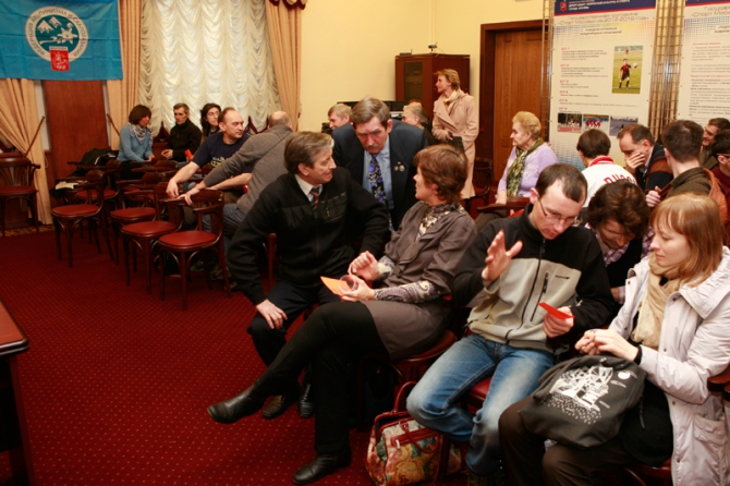 Отчетно-выборное собрание Федерации альпинизма и скалолазания г.Москвы. 14 апреля 2011 г. (фаис москвы, альпиндустрия, баск)