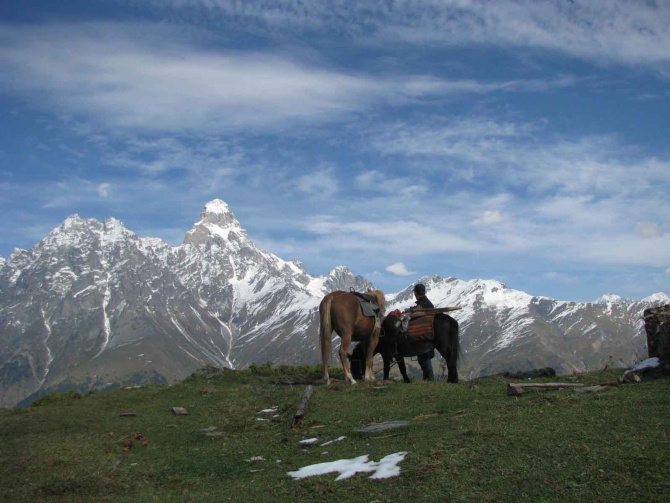 Я вернулась в Сванетию... (Бэккантри/Фрирайд, тетнульди, шхара, местия, сванетия, ушба)