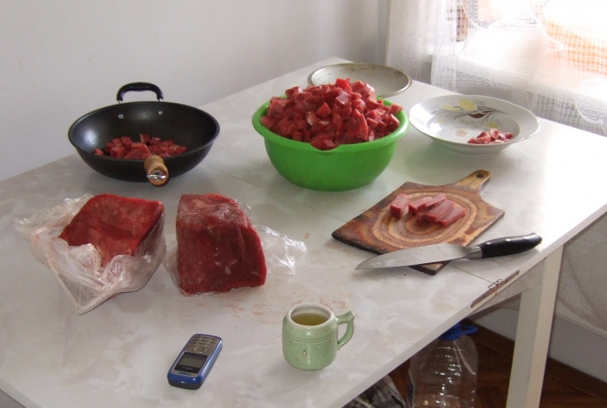 А теперь о кулинарии! (Горный туризм, турклуб маи, risk team, подготовка к походу, adidas, питание, полёт над тянь-шанем)