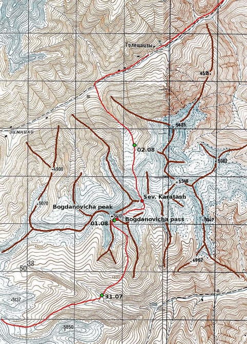 Краткий отчет о комплексной экспедиции МАИ на Китайский Памир летом 2011 г. (Альпинизм, долкун-музтаг, кокосель, комплексная экспедиция маи на китайский памир, кызылсель, музтаг-ата)