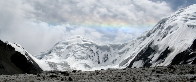 Полный фотоотчёт проекта Полёт над Тянь-Шанем. (Альпинизм, иныльчек, победа, турклуб маи, пик победы, центральный тянь-шань, озеро мерцбахера, сарыджас, пик пионер)