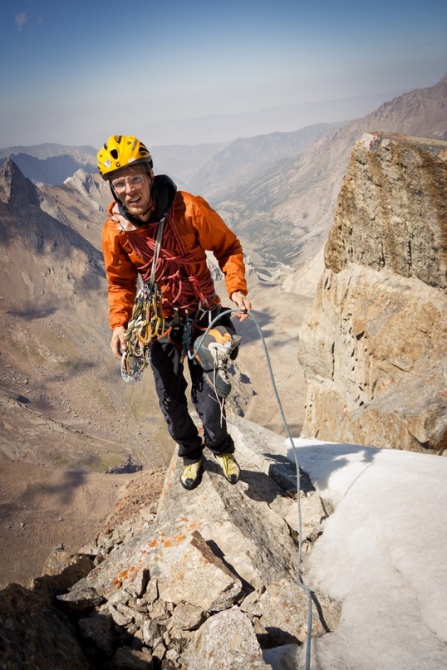 «Трансерфинг» на Аксу (Альпинизм, rapt-team., 5217, северная стена аксу, нефедов андрей, нефедов сергей, freeclimbing, rapt, grivel, sivera, свободное лазание, scarpa)