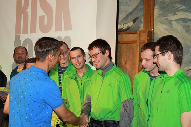 Risk Team. Поздравляем братьев Нефедовых! (Альпинизм, риск.ру, risk.ru, adidas, проекты, мы в обществе, вечеринка)