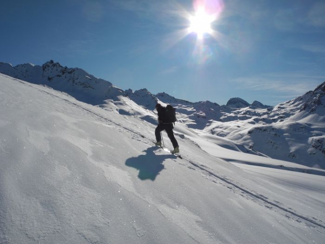 Ски-тур в Крылатском (бэккантри лыжный туризм, ски-альпинизм)