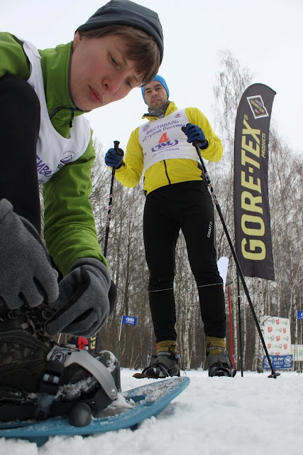 Ступня России - 2012. Как это было... (Снегоступинг, tsl, снегоступы, ромашково, снегоступинг)