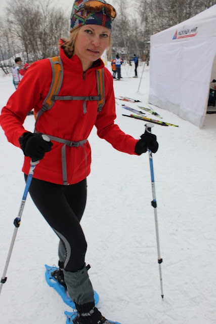 Ступня России - 2012. Как это было... (Снегоступинг, tsl, снегоступы, ромашково, снегоступинг)