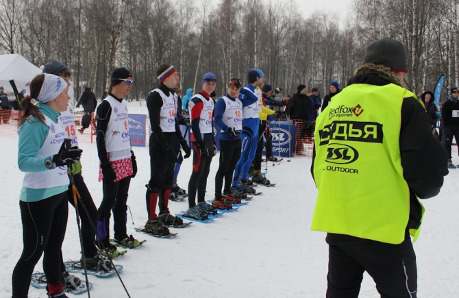 Ступня России - 2012. Как это было... (Снегоступинг, tsl, снегоступы, ромашково, снегоступинг)