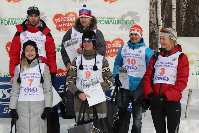 Ступня России - 2012. Как это было... (Снегоступинг, tsl, снегоступы, ромашково, снегоступинг)