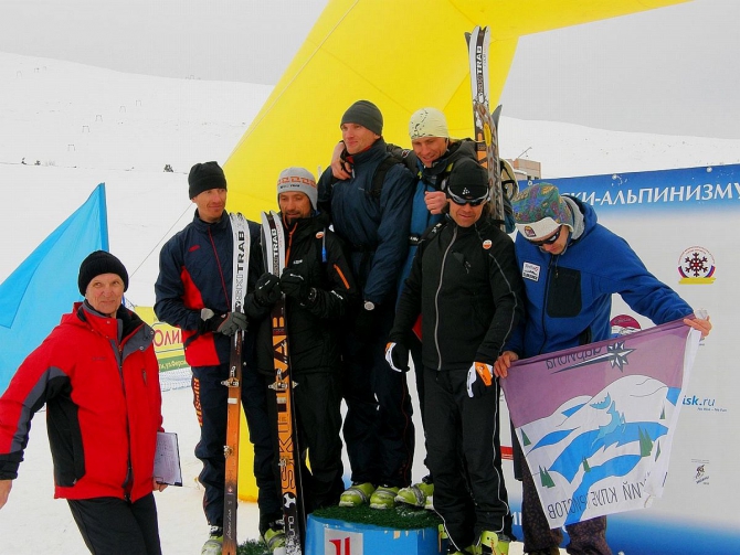 Ски-альпинизм, чемпионат России: командная гонка (хибины, туризм, айкуайвенчорр)