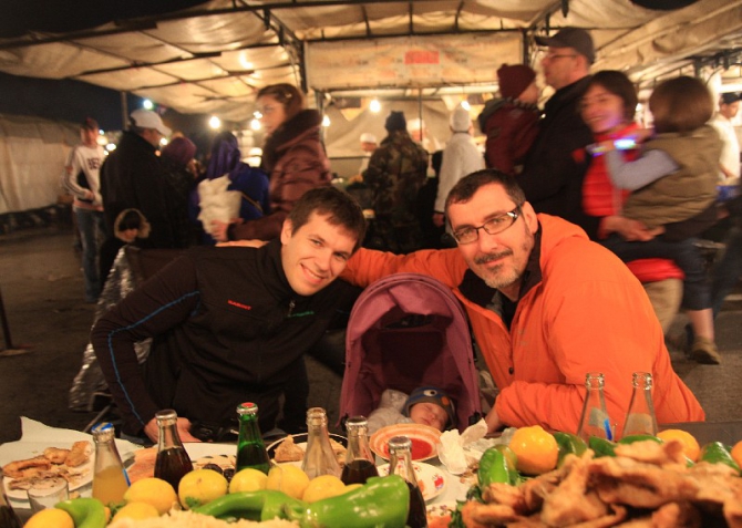 Марокко - скалолазание в каньоне Тодры. Зеленый чай с мятой. (Альпинизм)