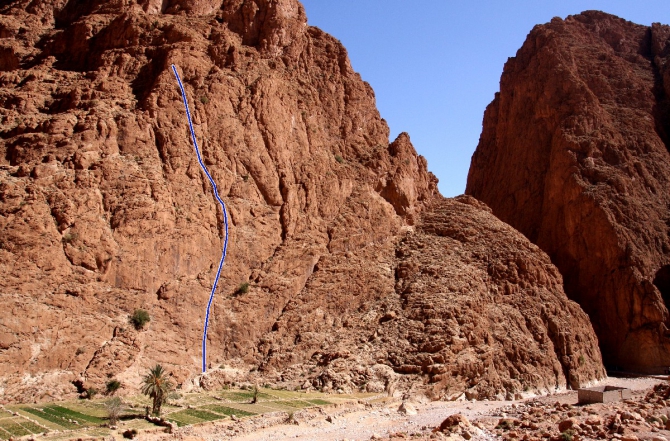 Марокко - скалолазание в каньоне Тодры. Зеленый чай с мятой. (Альпинизм)