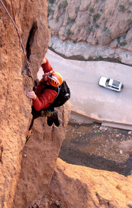 Марокко - скалолазание в каньоне Тодры. Зеленый чай с мятой. (Альпинизм)