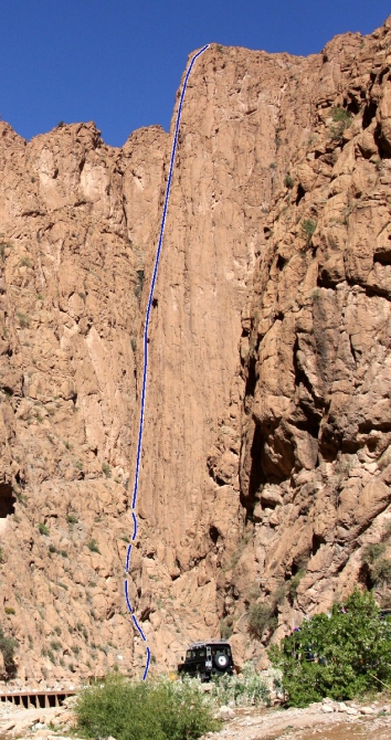 Марокко - скалолазание в каньоне Тодры. Зеленый чай с мятой. (Альпинизм)