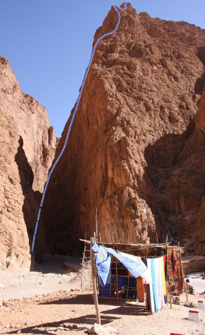 Марокко - скалолазание в каньоне Тодры. Зеленый чай с мятой. (Альпинизм)