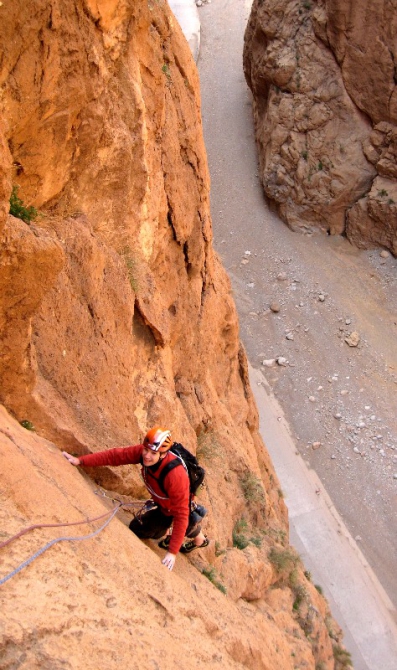 Марокко - скалолазание в каньоне Тодры. Зеленый чай с мятой. (Альпинизм)