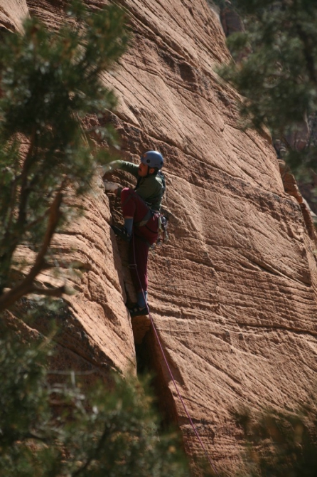 Zion Women. Особенности зайоновской страховки (Альпинизм, zion women climbing fest)