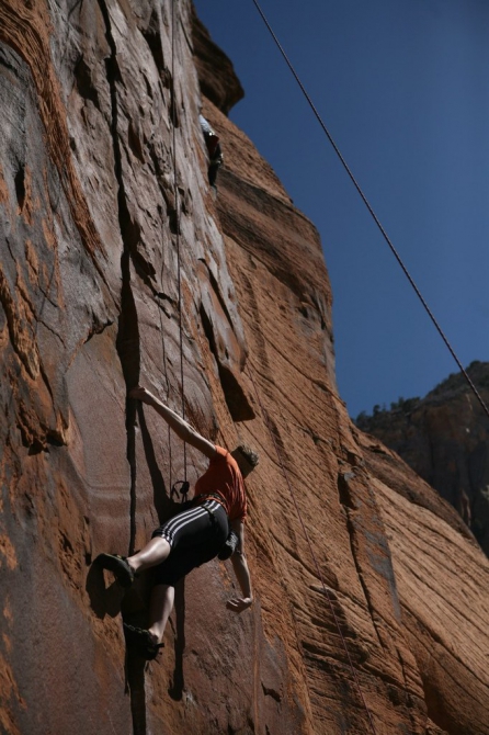 Zion Women. Особенности зайоновской страховки (Альпинизм, zion women climbing fest)