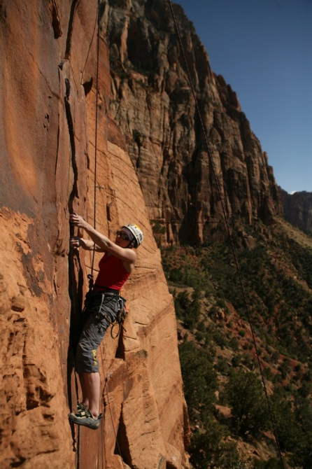 Zion Women. Особенности зайоновской страховки (Альпинизм, zion women climbing fest)