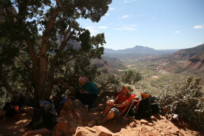 Zion Women. Особенности зайоновской страховки (Альпинизм, zion women climbing fest)