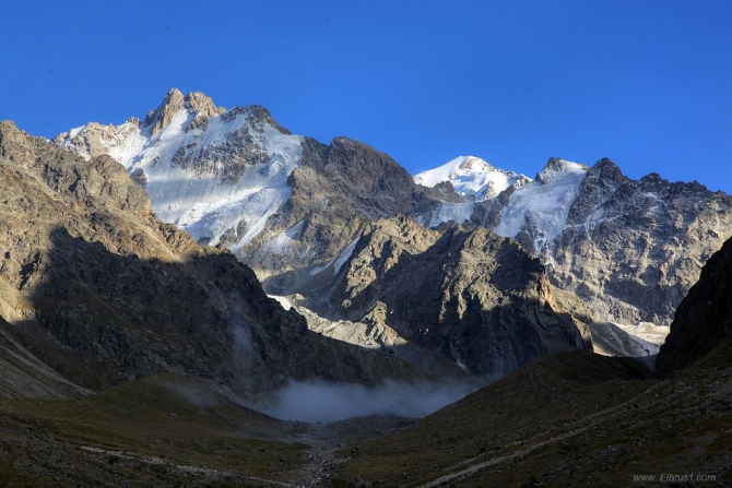 Несколько кадров из Мира Безенги для тех, кто еще не потярал Надежду увидеть это своими глазами... (Альпинизм, кавказ безенги дых-тау коштан)
