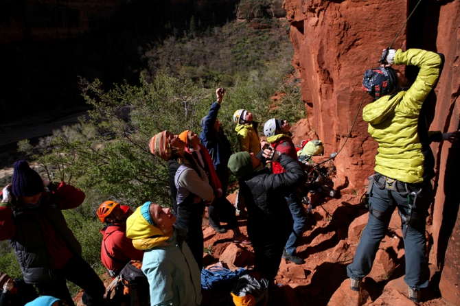 Zion Woman. Сегодня стартовали первые две команды спортсменов (Альпинизм, zion women climbing fest)