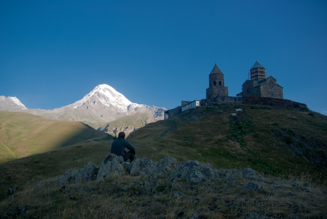 Казбек на фотографиях (Альпинизм, грузия)