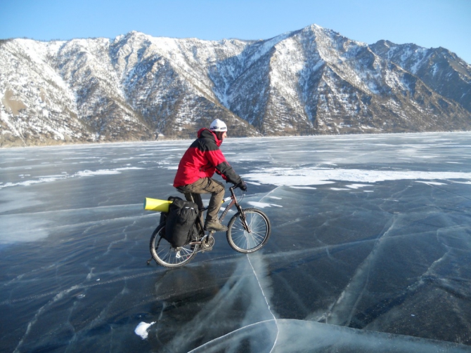 "Siberian Black Ice Race" как я проехал на велосипеде 1000 км за два месяца (Путешествия, байкал, лед, гонка)