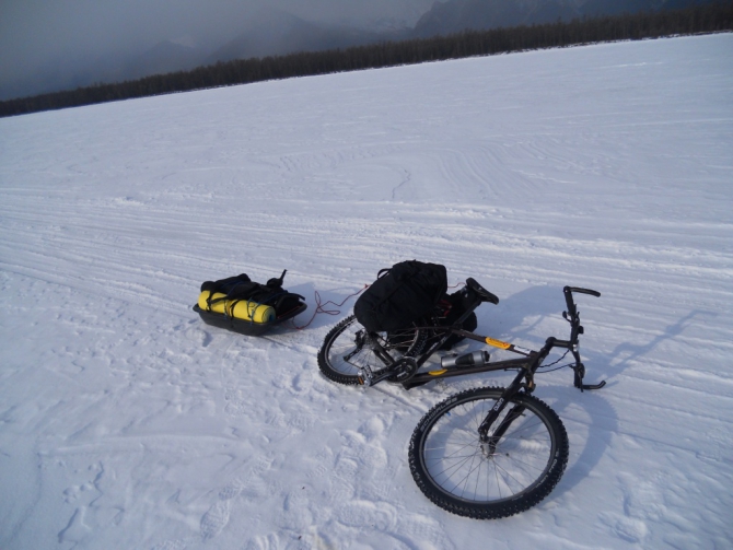 "Siberian Black Ice Race" как я проехал на велосипеде 1000 км за два месяца (Путешествия, байкал, лед, гонка)