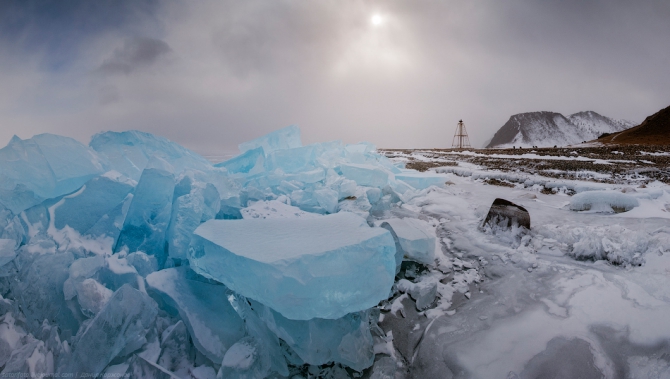 Экспедиция на коньках по льду Байкала (Бэккантри/Фрирайд, коньки, зима)