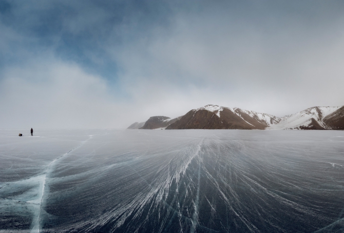 Экспедиция на коньках по льду Байкала (Бэккантри/Фрирайд, коньки, зима)