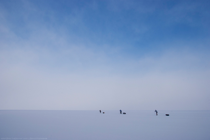 Экспедиция на коньках по льду Байкала (Бэккантри/Фрирайд, коньки, зима)