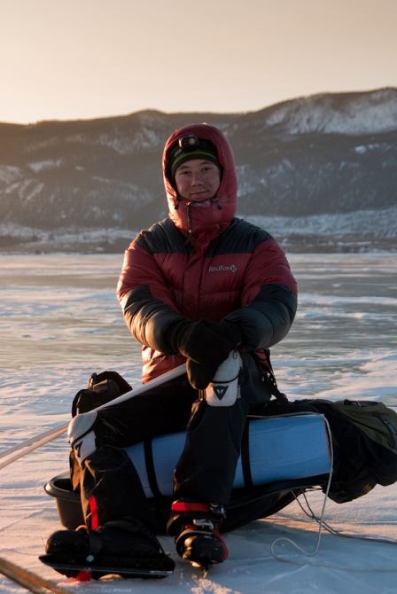 Экспедиция на коньках по льду Байкала (Бэккантри/Фрирайд, коньки, зима)