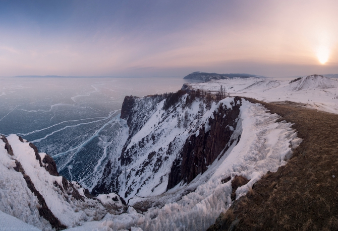 Экспедиция на коньках по льду Байкала (Бэккантри/Фрирайд, коньки, зима)
