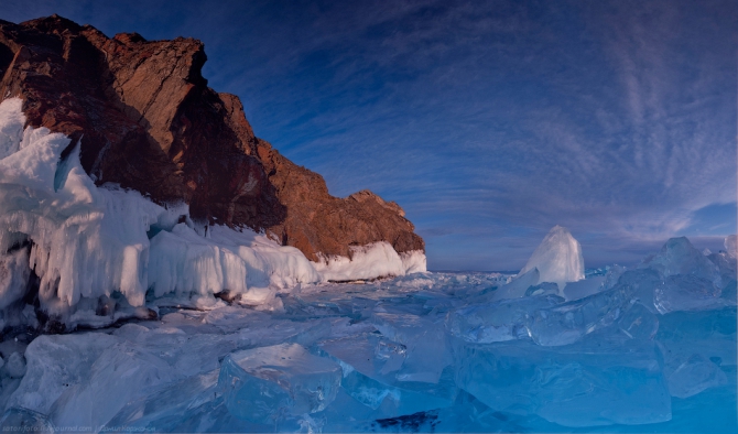 Экспедиция на коньках по льду Байкала (Бэккантри/Фрирайд, коньки, зима)