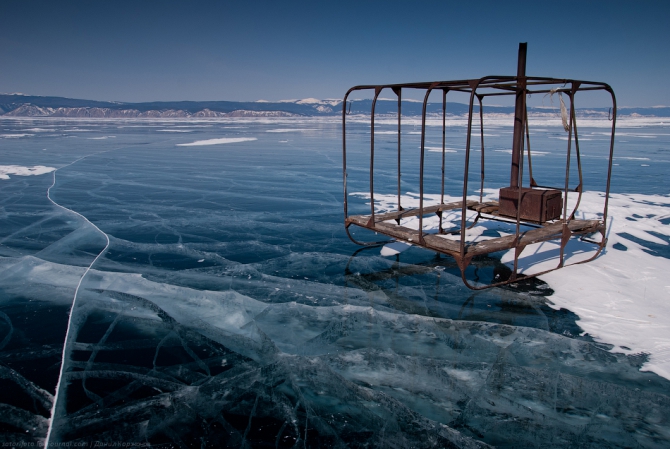 Экспедиция на коньках по льду Байкала (Бэккантри/Фрирайд, коньки, зима)