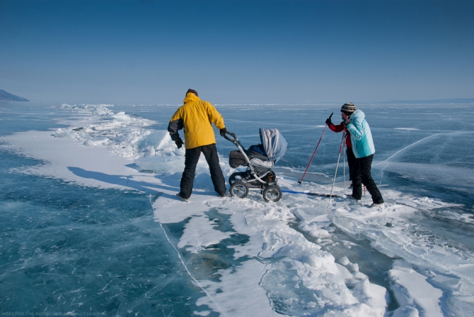 Экспедиция на коньках по льду Байкала (Бэккантри/Фрирайд, коньки, зима)