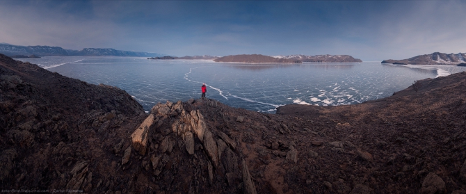 Экспедиция на коньках по льду Байкала (Бэккантри/Фрирайд, коньки, зима)