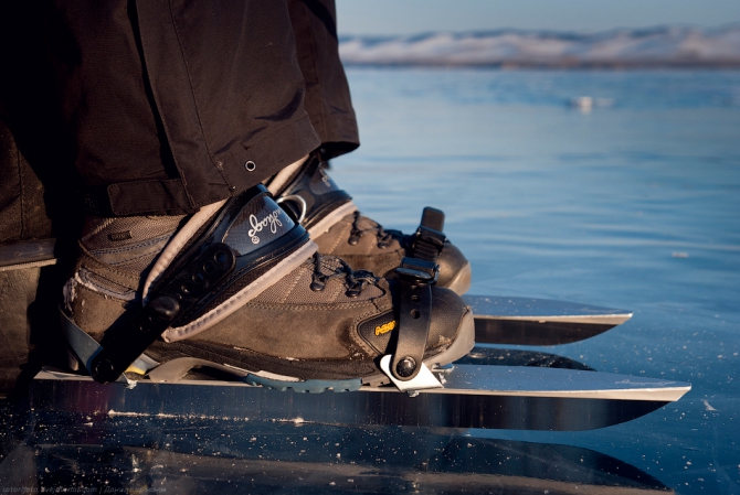 Экспедиция на коньках по льду Байкала (Бэккантри/Фрирайд, коньки, зима)